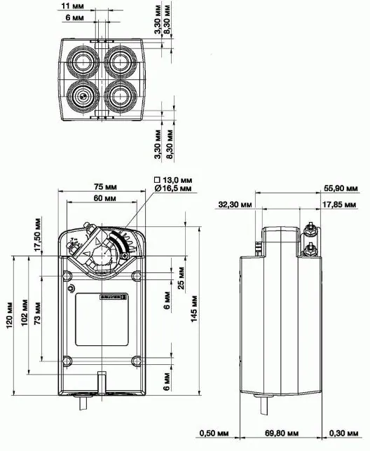 Привод Gruner 341C-024-05