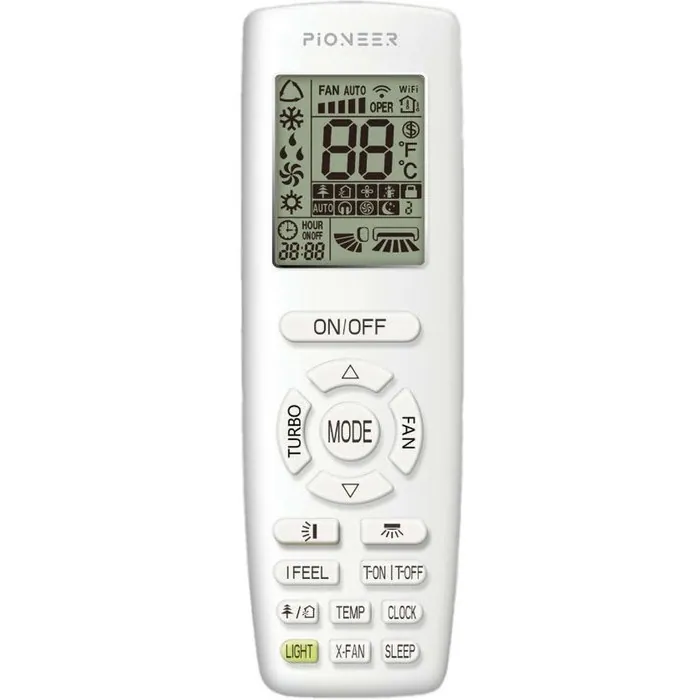 Настенный кондиционер Pioneer KFRI20LW / KORI20LW с зимним комплектом (-40)