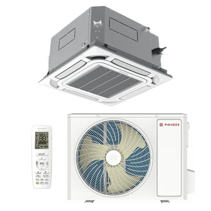 Кассетный кондиционер (сплит-система) Pioneer KFCI36GV / KONI36GV с зимним комплектом (-40)
