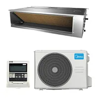 Инверторный канальный кондиционер (сплит-система) Midea MTIU-18HWFNX(GA) / MOX330U-18HFN8-Q(GA)