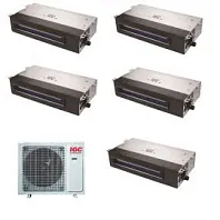 Мульти-сплит-система IGC RAM5-X42URH / RAD-X09RHx5 Мульти-сплит-система IGC RAM5-X42URH / RAD-X09RHx5
