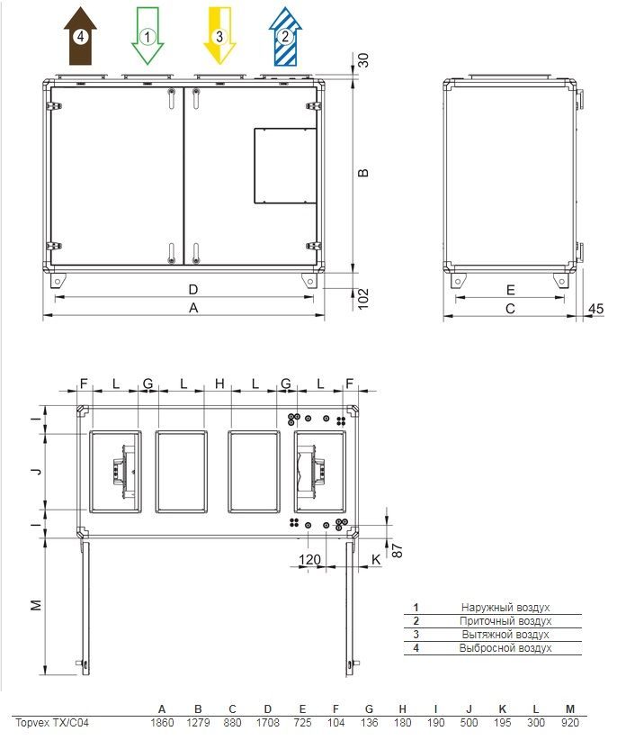 Изображение для товара Systemair Topvex TX/C04 HWL-R