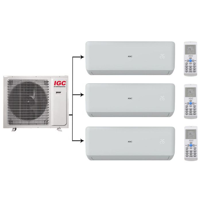 Мульти-сплит-система IGC RAM3-X21UNH / RAK-X07NHx3