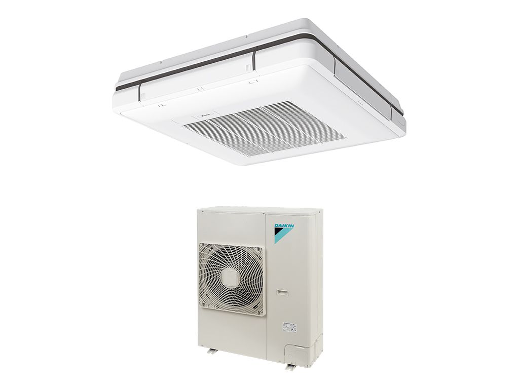 Подпотолочный кондиционер Daikin FUA100A / RR100BW с зимним комплектом (-40T)