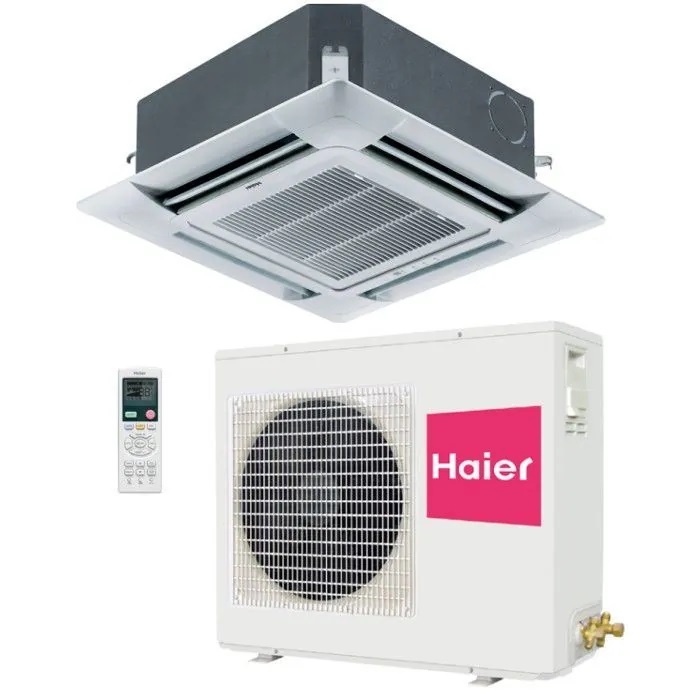 Инверторный кассетный кондиционер (сплит-система) Haier AB25S2SC2FA / 1U25S2SM3FA