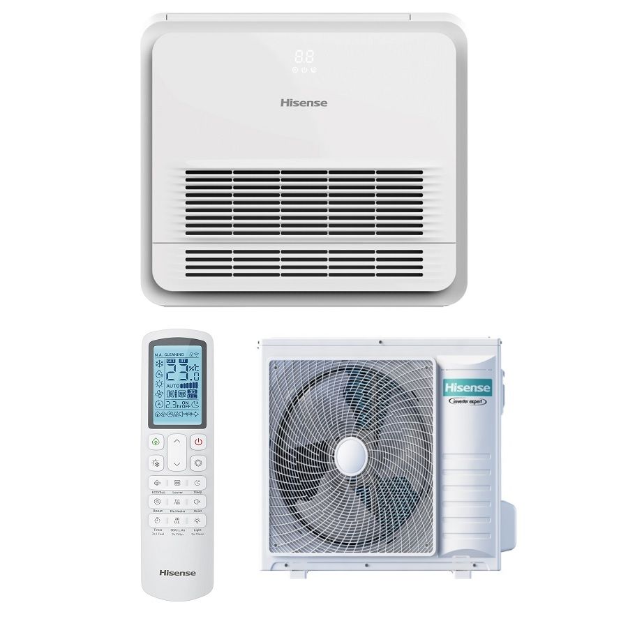 Напольно-потолочный кондиционер (сплит-система) Hisense AKT-12UR4RK8 / AUW-12U4RS8 Wi-Fi