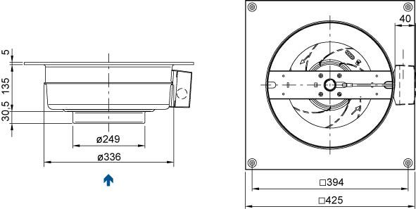 Изображение для товара Systemair KV 250 M sileo