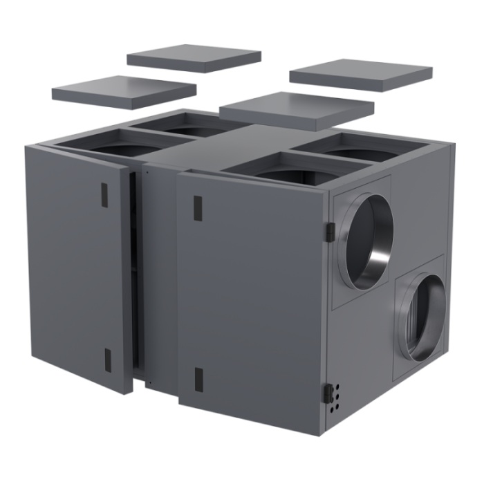 Приточно-вытяжная установка с рекуператором Zilon ZPVR-N 3200 UWL ЕС