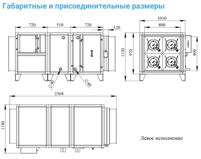 Приточная установка Breezart 12000-C Aqua W