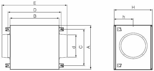 Центробежный вентилятор Electrolux EPVS/EF-1300