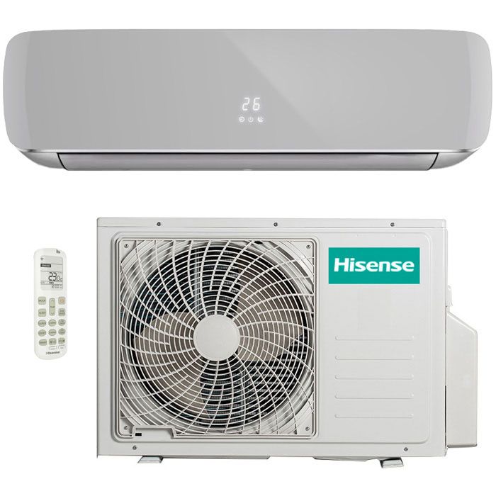 Инверторный настенный кондиционер (сплит-система) Hisense AS-10UW4RVETG01(S)