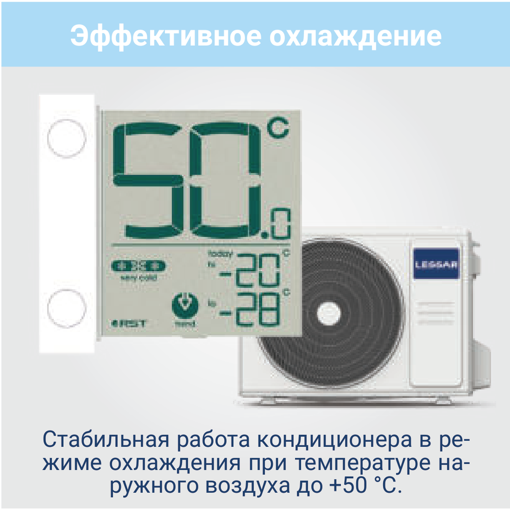 Изображение для товара Lessar LU-5HE42FME2 / LS-MHE09KCE2x5