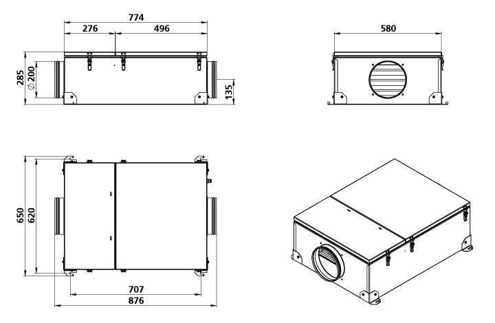 Фотокаталитический очиститель VentMachine DF1000 ФКО