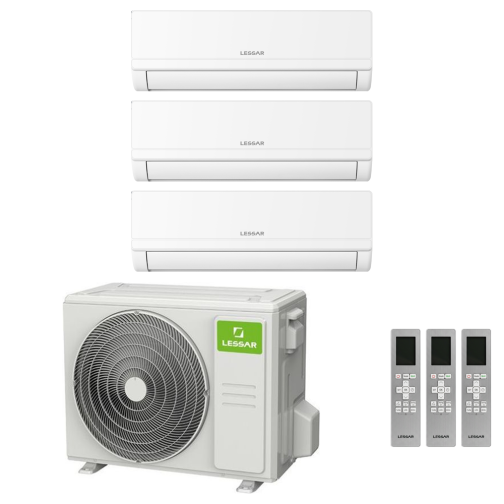 Изображение для товара Lessar LU-3HE27FVE2 / LS-MHE09KME2x3