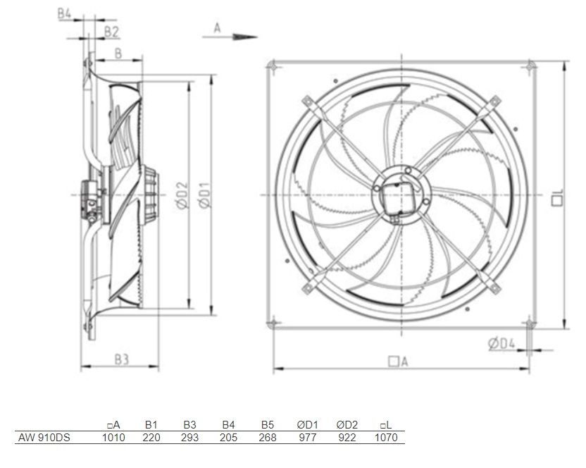 Изображение для товара Systemair AW 910DS SILEO