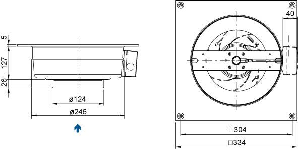 Изображение для товара Systemair KV 125 XL sileo