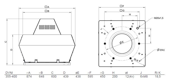 Изображение для товара Systemair DVNI 400EC