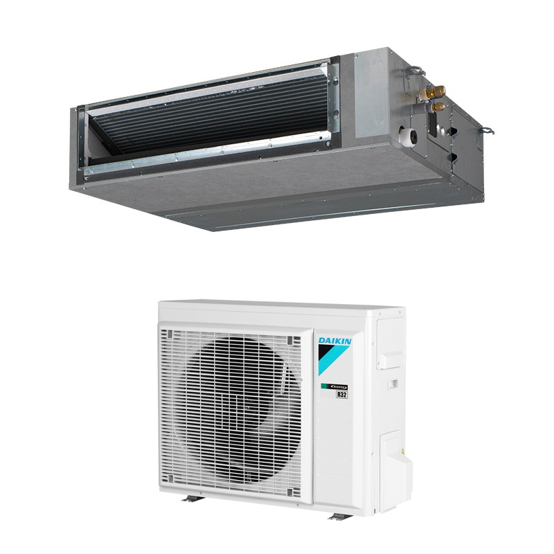 Инверторный канальный кондиционер (сплит-система) Daikin FBA35A9 / RZAG35B с зимним комплектом (-40)