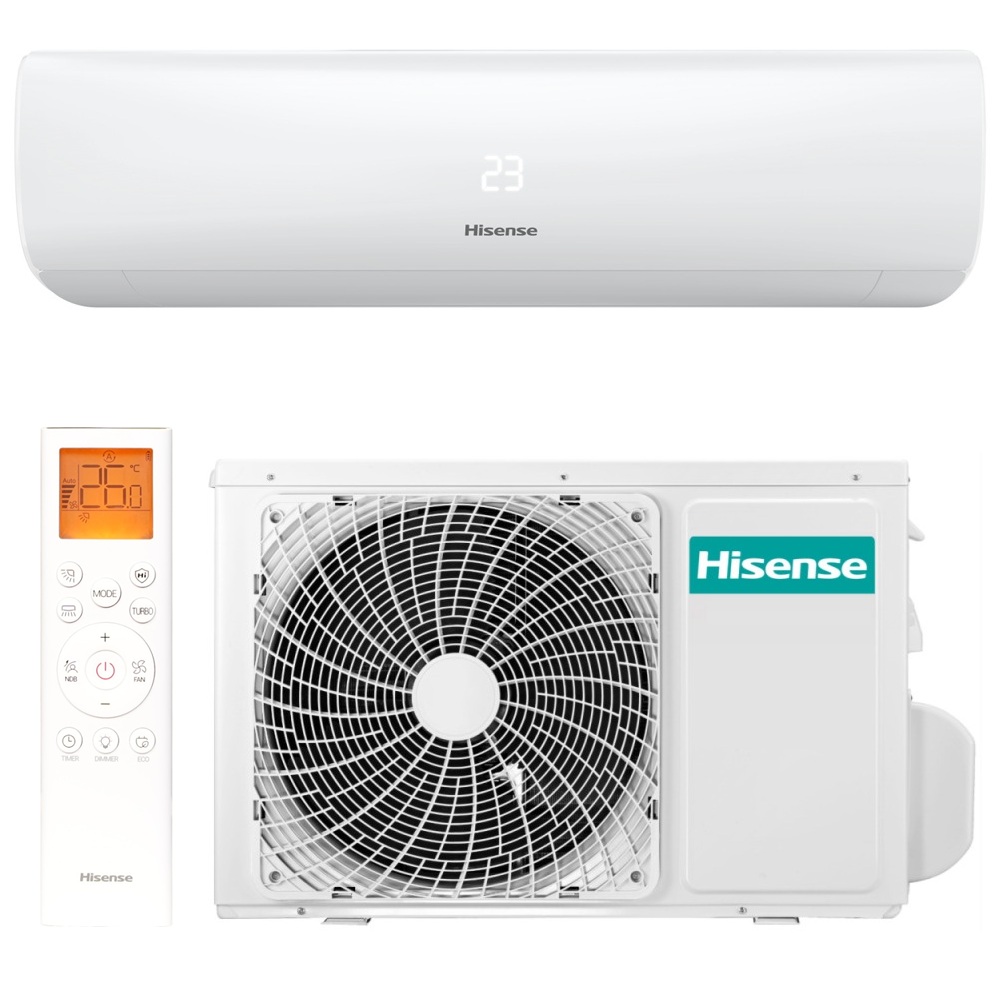Настенный кондиционер (сплит-система) Hisense AS-09HW4RLRKB01 с зимним комплектом (-40)
