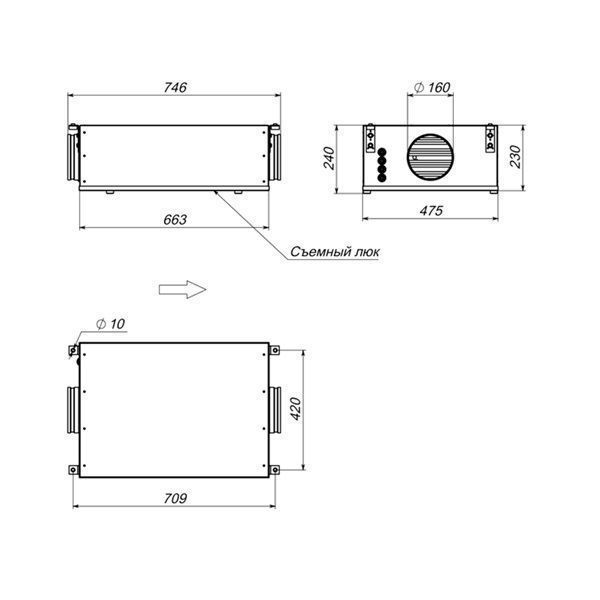 Приточная установка Breezart 350 Lite AS