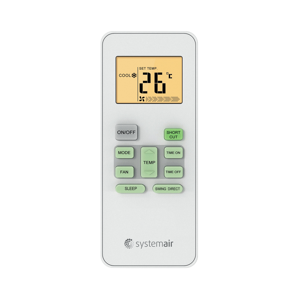 Настенный кондиционер (сплит-система) Systemair SYSPLIT WALL SMART 09 V4 HP Q