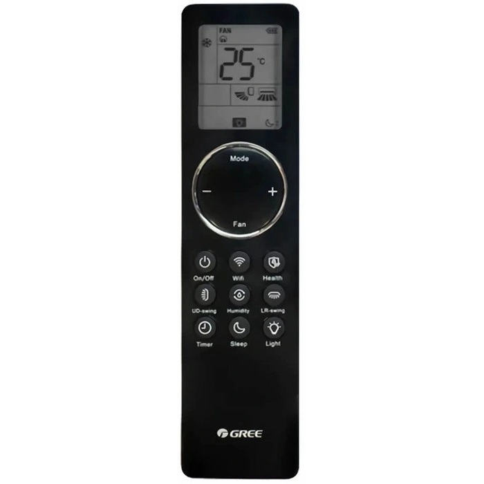 Настенный внутренний блок мульти-сплит-системы Gree GWH18AVDXE-K6DNA1A/I (black) + GR-3-ZB-S