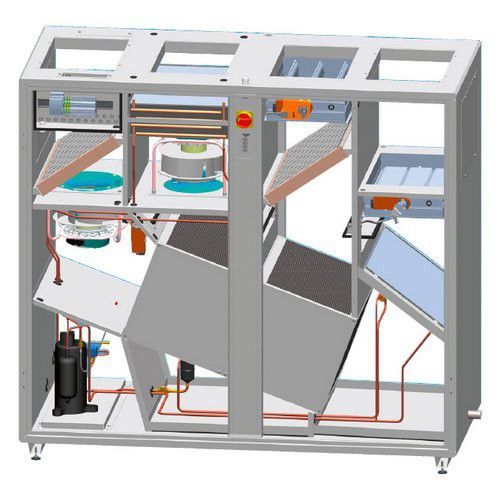 Приточно-вытяжная установка с рекуператором и тепловым насосом Dantherm DanX 3HP