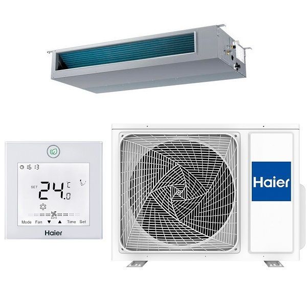 Инверторный канальный кондиционер (сплит-система) Haier AD71S2SM3FA / 1U70S2SJ2FA