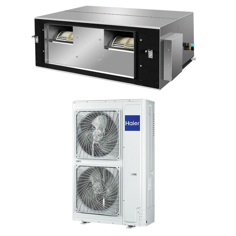 Канальный кондиционер (сплит-система) Haier ADH250H1ERG / 1UH250W1ERK 