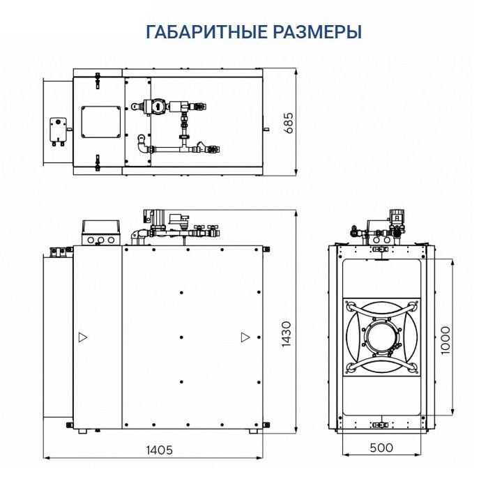 Приточная установка Turkov Capsule 9100 H W 4R