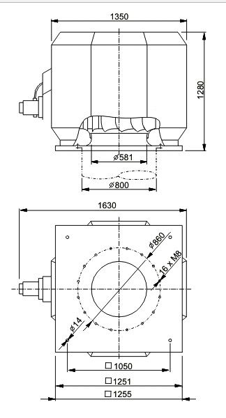 Изображение для товара Systemair DVV 800D4-XL