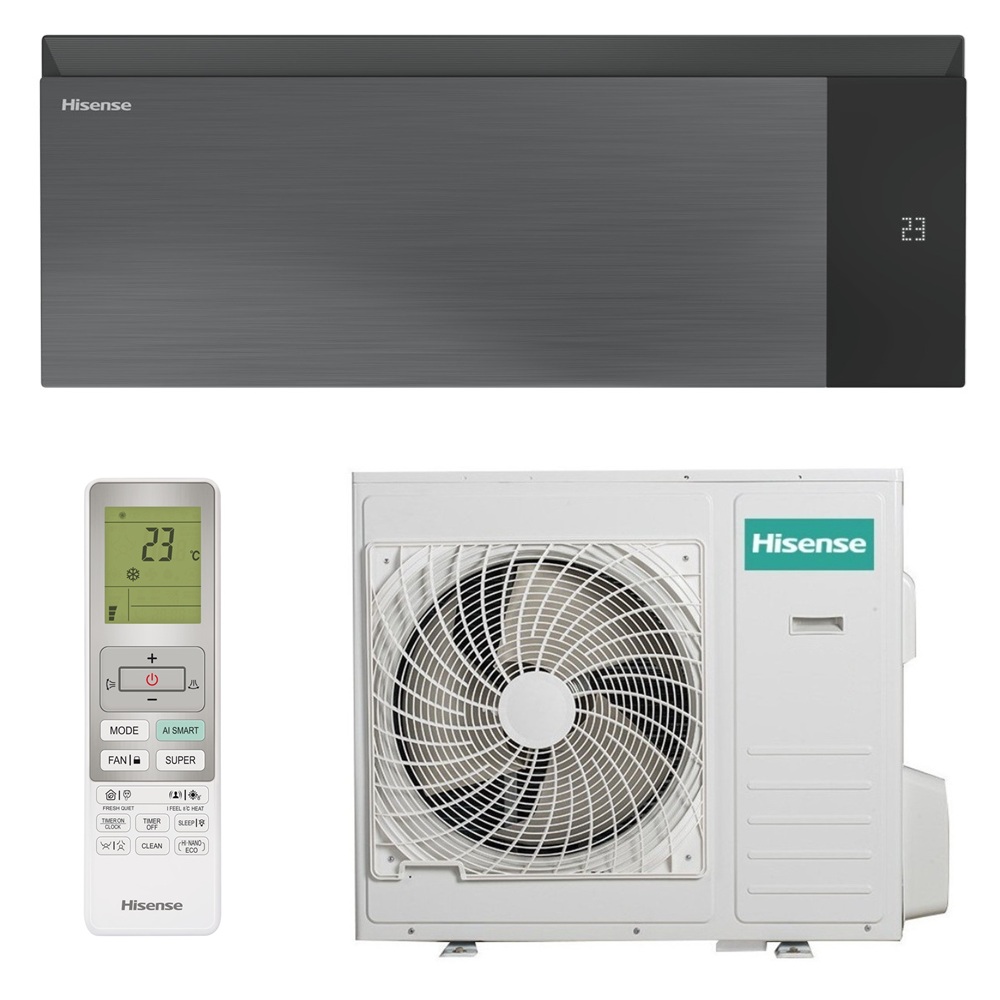 Инверторный настенный кондиционер (сплит-система) Hisense AS-10UW4RWMQK00(B)