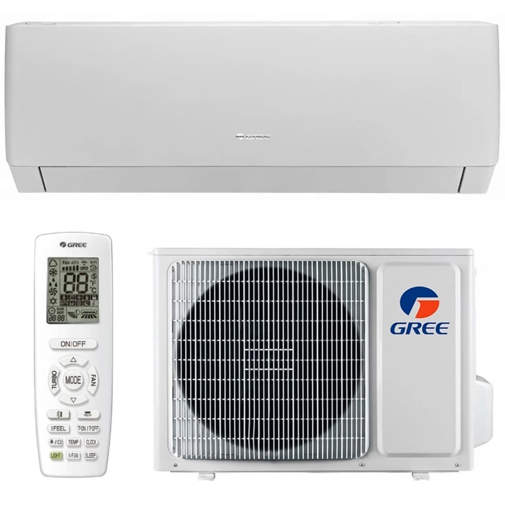 Инверторный настенный кондиционер (сплит-система) Gree GWH07AGAXA-K6DNA4E + GR-3-ZB-S