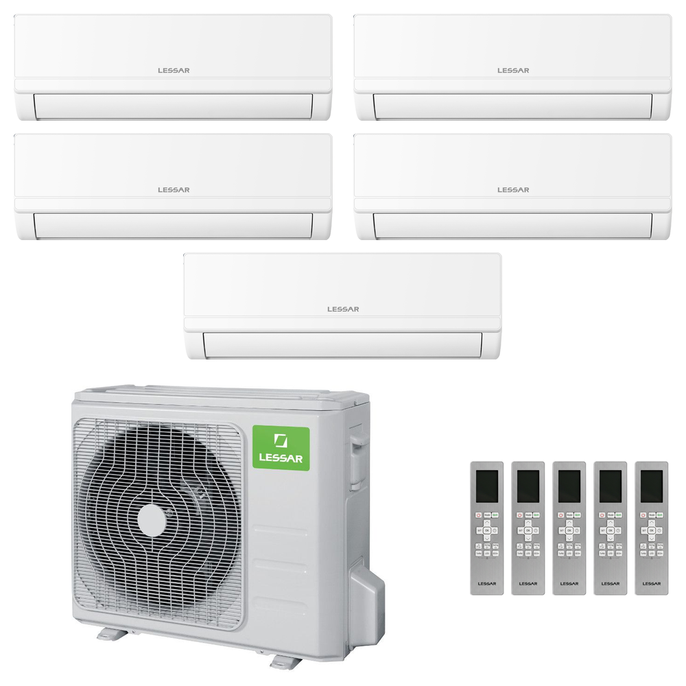 Изображение для товара Lessar LU-5HE42FME2 / LS-MHE12KME2 + LS-MHE09KME2x4