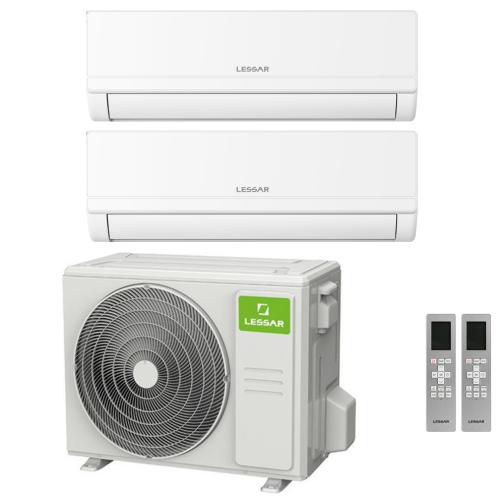 Изображение для товара Lessar LU-2HE18FVE2 / LS-MHE12KME2 + LS-MHE09KME2