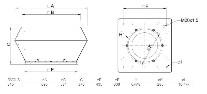 Изображение для товара Systemair DVCI 315-S