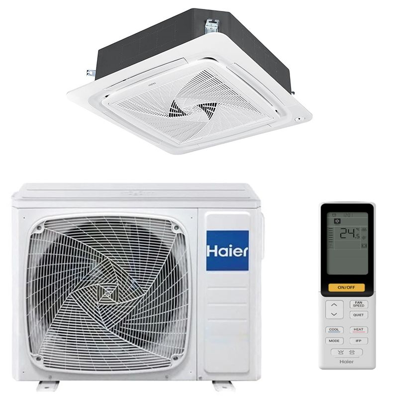 Кассетный кондиционер (сплит-система) Haier AB105S1LH1FA / 1U105S1LS1FB