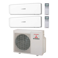 Мульти-сплит-система Mitsubishi Heavy Industries SCM40ZS-W / SRK25ZS-Wx2