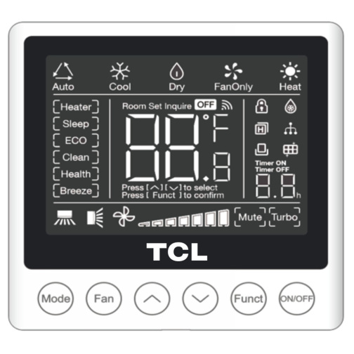 Изображение для товара TCL TCC-24D1HWH/DVI(05) / TCC-24HH/DVO(05)