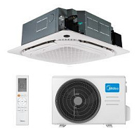 Кассетный кондиционер (сплит-система) Midea MCD1-24HRN1-Q / MOX430U-24HN1-Q с зимним комплектом (-40)