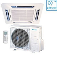 Кассетный кондиционер Daikin FFQN50CXV / RYN50CXV с зимним комплектом (-40)