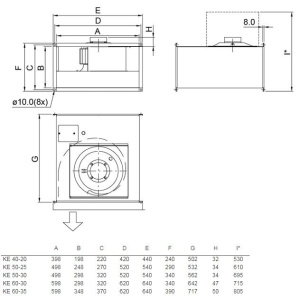 Изображение для товара Systemair KE 50-30-6