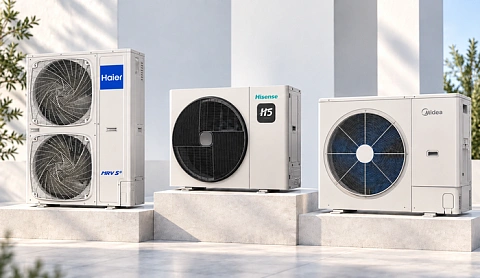 Рейтинг мини-VRF-систем 10–12 кВт для квартиры и небольшого дома