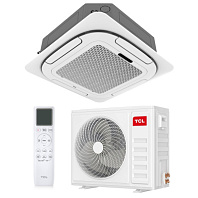 Кассетный кондиционер (сплит-система) TCL TCC-24CHRH/DVI(05) / TCC-24HH/DVO(05)