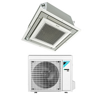 Инверторный кассетный кондиционер (сплит-система) Daikin FFA60A9 / RXM60A с зимним комплектом (-40)