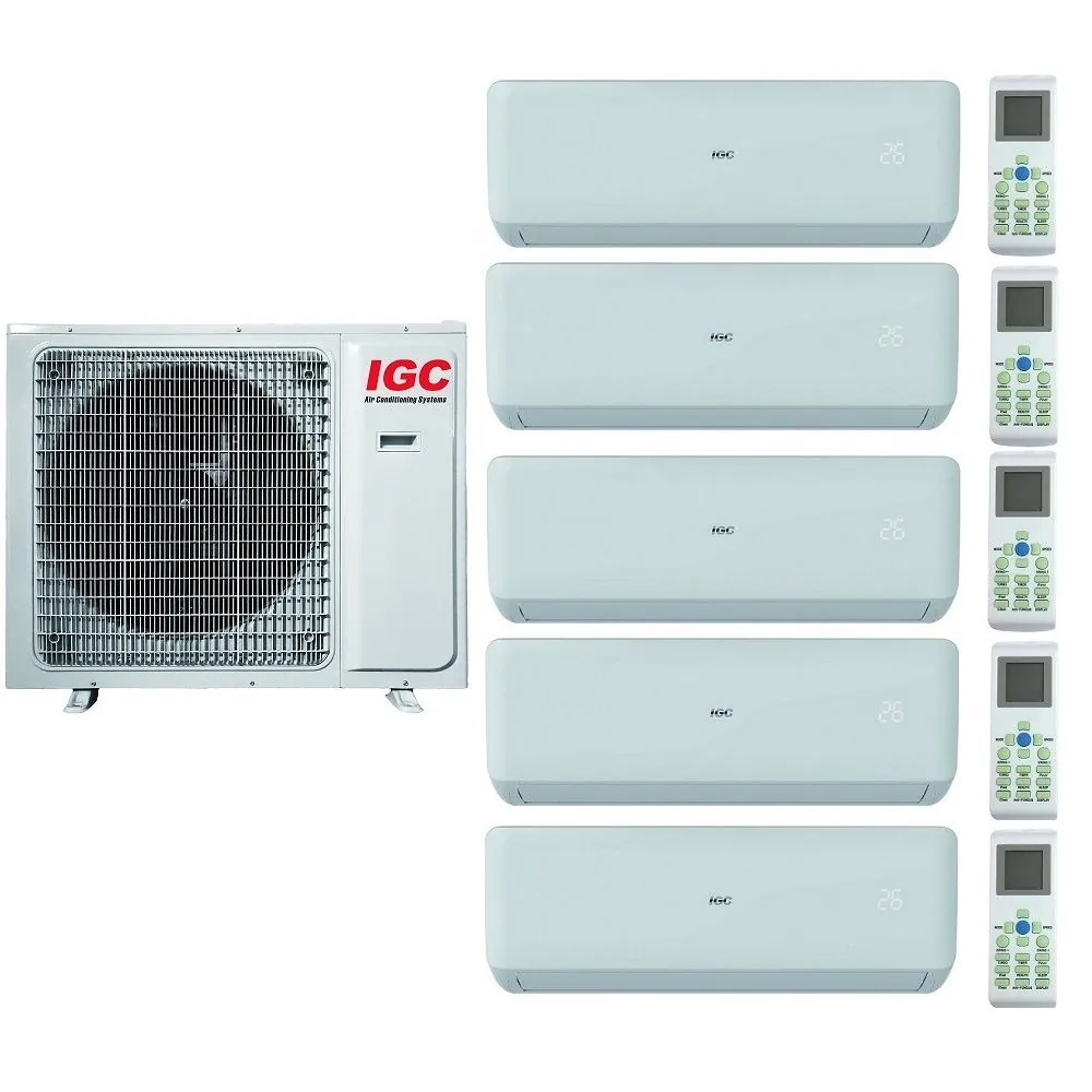 Мульти-сплит-система IGC RAM5-X42URH / RAK-X09RHx5